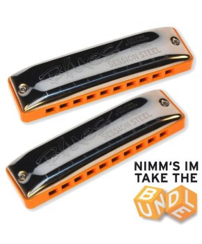 Seydel & Sohne Blues Harmonica Set-SESSION STEEL (Set of 9)