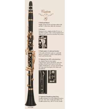 Klarinet A Yamaha Custom YCL-CSG-AIIIL - H (HAMILTON):