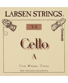 Struna A 3/4 Larsen medium...