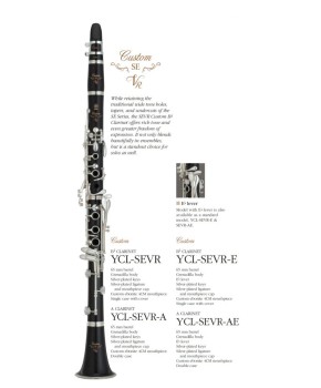 Klarinet A Yamaha Custom YCL-SEVR-E