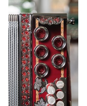 Diatonična harmonika, super dural, 3/III 37+11