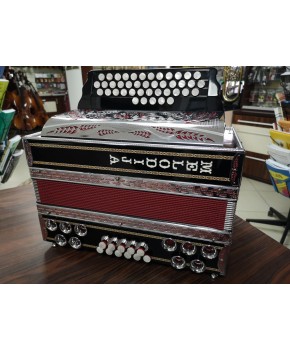 Diatonična harmonika 3/III 37+5, super dural