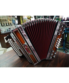 Diatonična harmonika 3/III 37+5, super dural