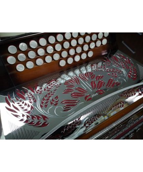 Diatonična harmonika 3/III 37+5, super dural