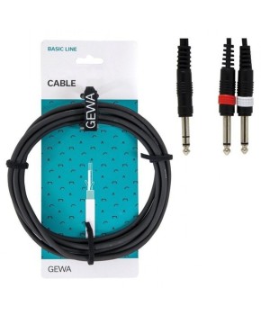 Gewa Y-kabel Basic Line 3m 190.105
