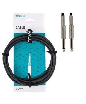 Gewa inštrument kabel Stereo Basic Line 1,5m 190.020