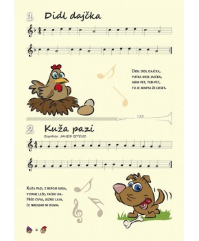 Skladbe za male škrate/za kljunasto flavto + CD