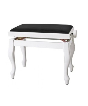 Piano STOL KLASIKA bel sijaj/črn sedež 130.350