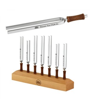 Glasbene vilice Čakra komplet 7 + stojalo